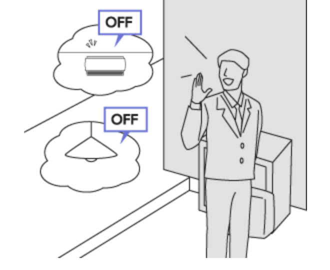 玄関ドアのロック状況をスマホで把握